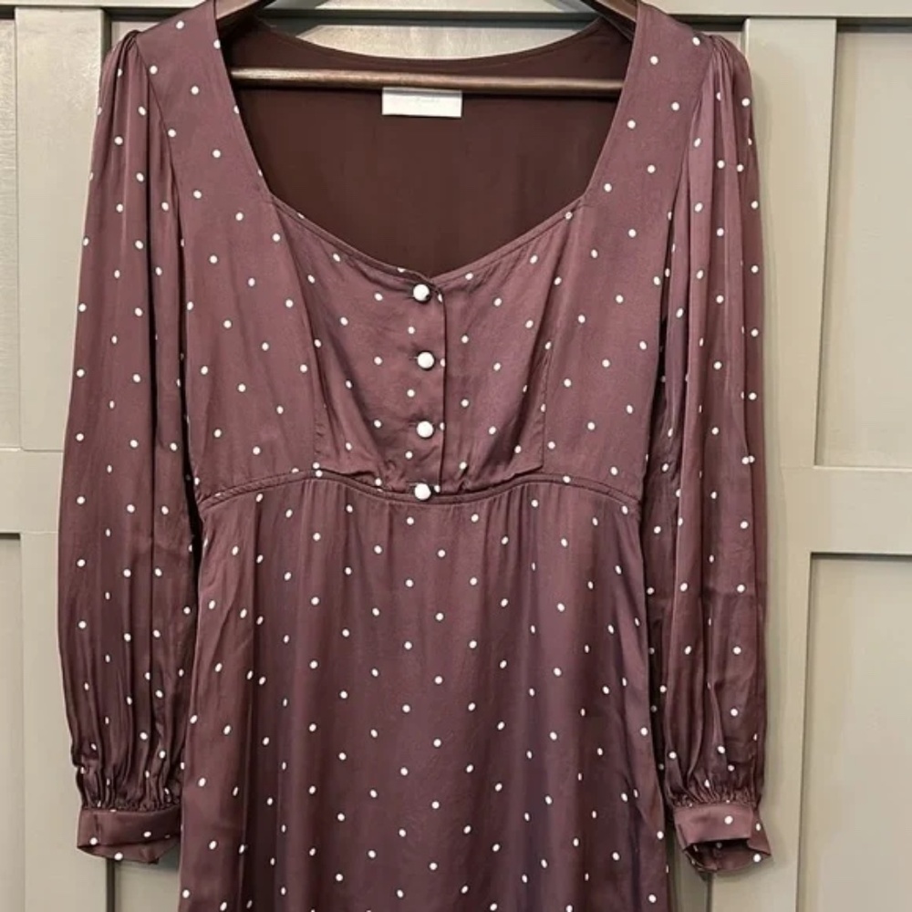 Capulet Revolve Dolly Button Down Dress Polka Dot… - image 4